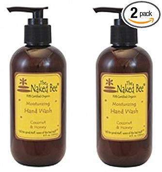 Naked Bee Coconut Honey 8oz Hand Wash Set of 2