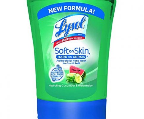 LYSOL No-Touch 00062CT Hand Soap Refill, 8.5oz, Cucumber & Watermelon (Case of 6) Review