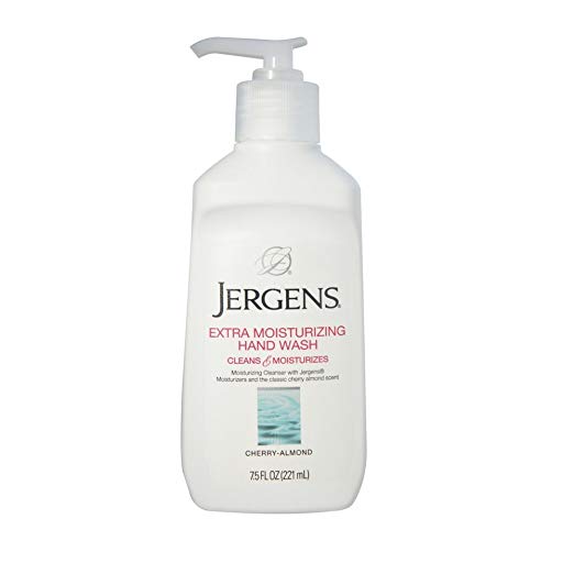 Jergens Extra Moisturizing Hand Wash, Cherry-Almond 7.50 oz (Pack of 11)