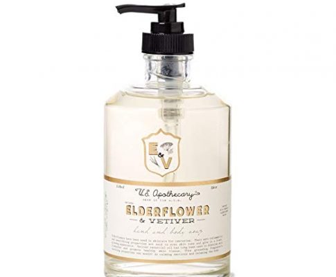 U.S. Apothecary Elderflower and Vetiver Body and Hand Soap Review