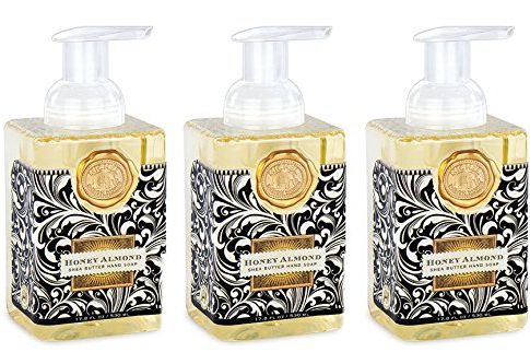 Michel Design Works Foaming Hand Soap, 17.8-Ounce, Honey Almond – 3-PACK Review