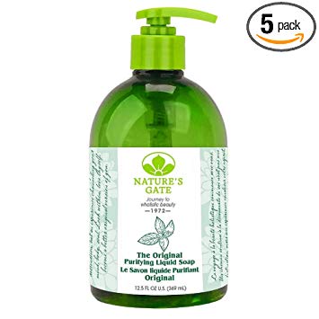 Nature's Gate Purifying Liquid Soap 12.50 oz (Pack of 5)