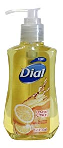 Dial Liquid Hand Soap with Moisturizer, Lemon Citrus, 5.5 Fl Oz (Pack of 6)