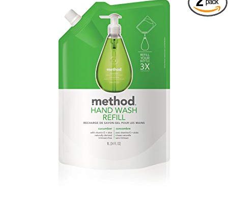Method Gel Hand Wash Refill 34oz, Cucumber (Pack of 2) Review