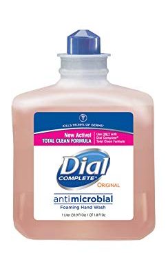 Dial Complete 1206709 Antimicrobial Foaming Hand Soap, 1 Liter Manual Refill (Pack of 6) Review