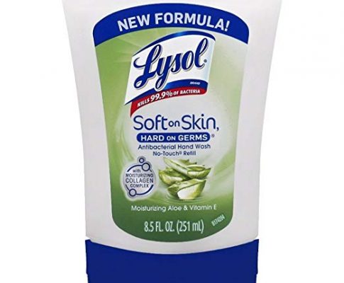 Lysol No-Touch Hand Soap Refill, Aloe, 8.5 oz. (Pack of 5) Review