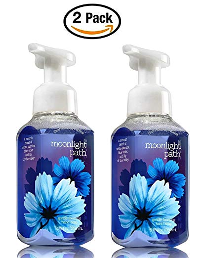 Bath & Body Works Moonlight Path Gentle Foaming Hand Soap - Pack of 2 Moonlight Path scented soaps