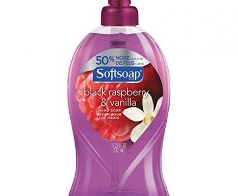Softsoap Moisturizing Hand Soap, Black Raspberry & Vanilla, 11 1/4 oz Pump Bottle, 6/Ctn Review