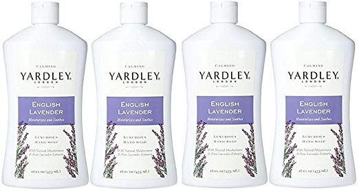 Yardley London Liquid Hand Soap - English Lavender - 16 oz - (Pack of 4)