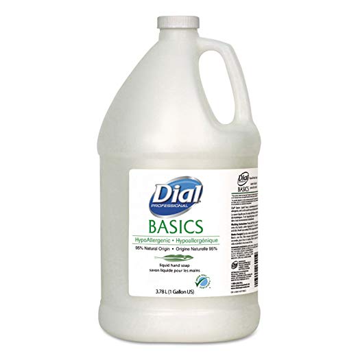 Dial basics liquid hand soap 1 gal [PRICE is per GALLON]