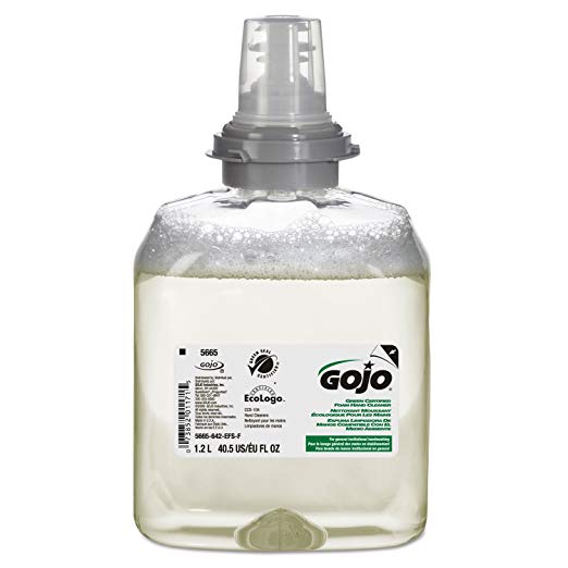 GOJ566502 - Tfx Green Certified Foam Hand Cleaner Refill, Unscented, 1200ml