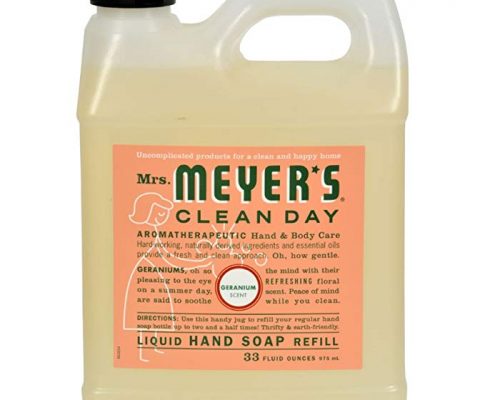 Mrs. Meyers Liquid Hand Soap Refill Liquid 33 Oz Geranium Scent Review