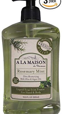 A La Maison de Provence Liquid Soap, Rosemary Mint, 16.9-Ounce Bottles (Pack of 3) Review