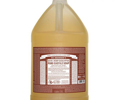 Dr. Bronner’s Eucalyptus Castile Liquid Soap, 1-Gallon Review
