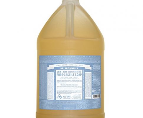 Dr. Bronner’s Pure-Castile Liquid Soap – Baby Unscented, 1 Gallon Review