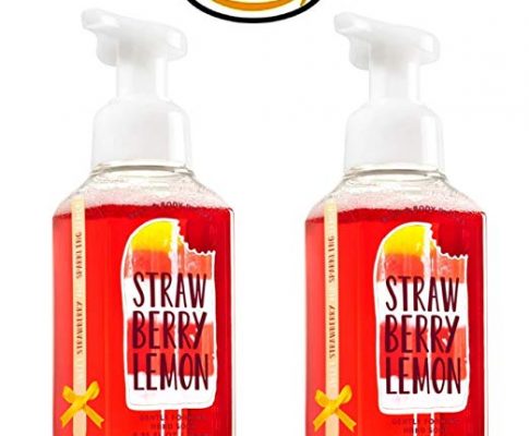 Bath & Body Works Strawberry Lemon Hand Soap – Pack of 2 Strawberry Lemon Gentle Foaming Hand Soaps – Poptails Popsicle Collection Review