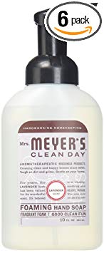 Mrs. Meyers 10 fl oz foam soap 10OZ Foam Hand lavender (pack of 6) Review