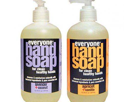 Everyone Botanical Lavender + Coconut Hand Soap & Everyone Botanical Apricot + Vanilla Hand Soap Bundle, 12.75 oz each Review