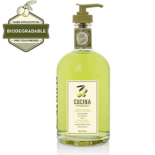 Cucina Fruits & Passion Hand Soap with Oliver - (coriander and oilve tree 500Ml)