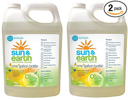 Natural Hand Soap Bulk Size – Unscented Free And Clear – Non-Toxic, Plant-Based – 128 Fluid Ounce Refill Bottles (Pack of 2) Review