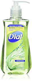 Dial Antibacterial Hand Soap, Moisturizing Aloe 7.5 oz (Pack of 10)