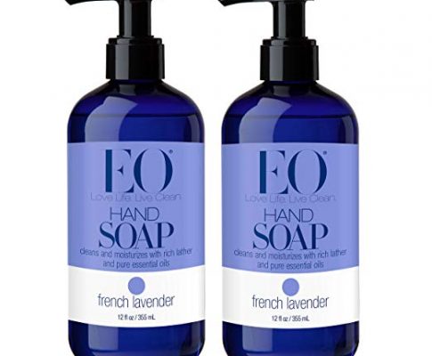 EO French Lavender Liquid Hand Soap With Nutrient-Rich Botanical Extracts, Vitamin E, Coconut and Lavender, 12 fl. oz. (Pack of 2) Review