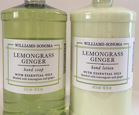 Williams-Sonoma Hand Lotion and Hand Soap Duo Lemongrass Ginger 16 Fl Oz / Fast Shipping Review